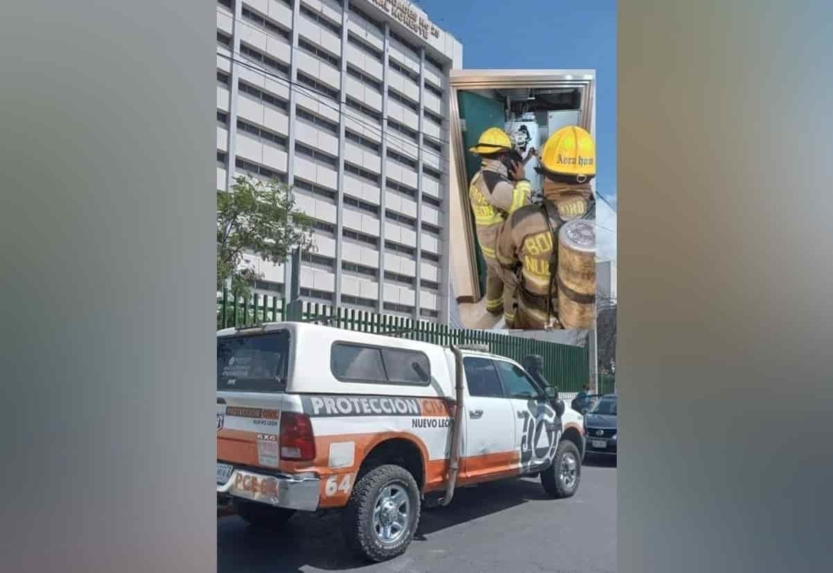Moviliza a rescatistas conato de incendio en clínica 25 del IMSS