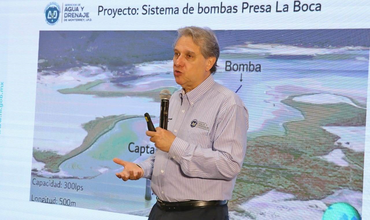 Buscarán extraer más agua de Presa La Boca con nuevo sistema de bombeo