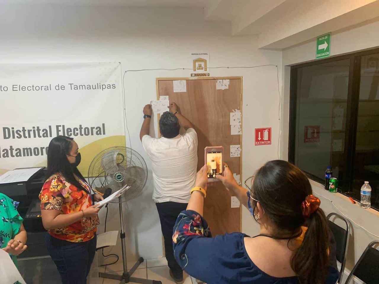Cierran conteo distritos de Matamoros, Américo Villarreal mantiene ventaja