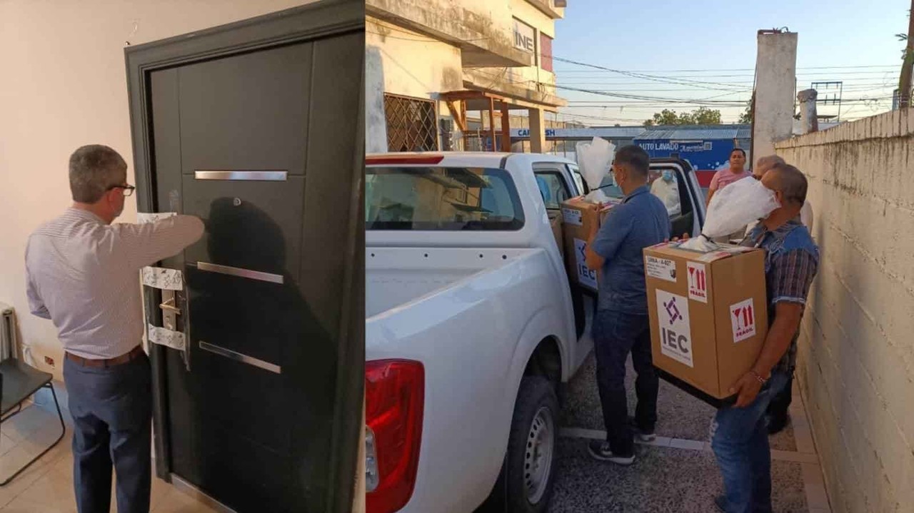 Inicia INE instalación de urnas electrónica en Nuevo Laredo
