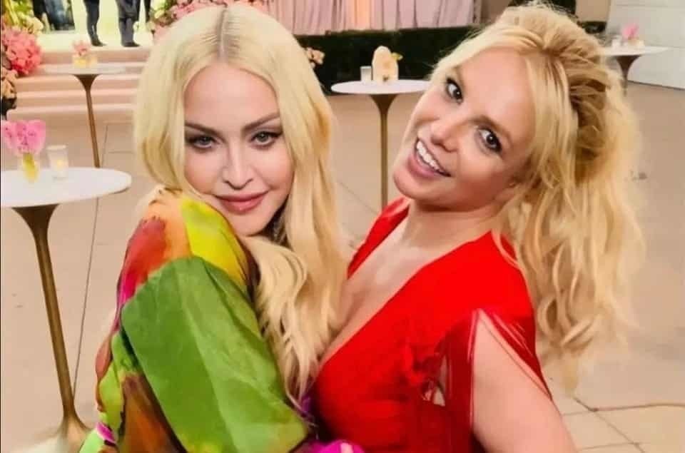 Recrean Madonna y Britney Spears icónico tras boda de la cantante