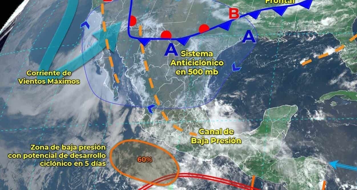 Podría formarse la tormenta tropical 'Blas' en el Pacífico
