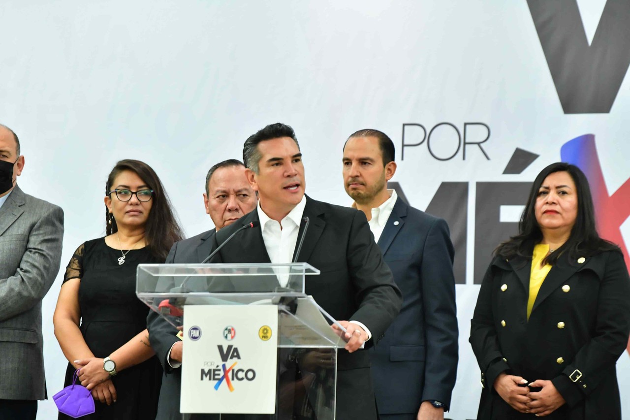Firma 'Va por México' compromiso para ir contra reformas de MORENA