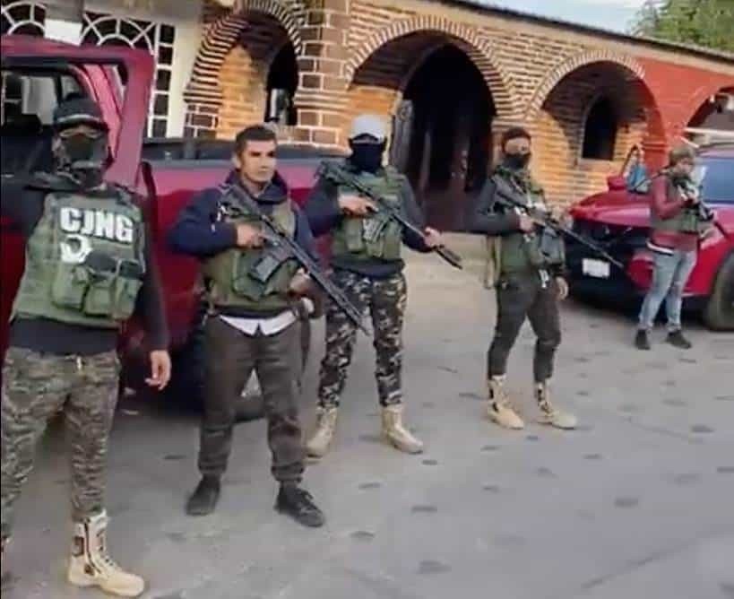 “¡Ya llegamos y no nos vamos!'; comando armado anuncia arribo a Jalisco
