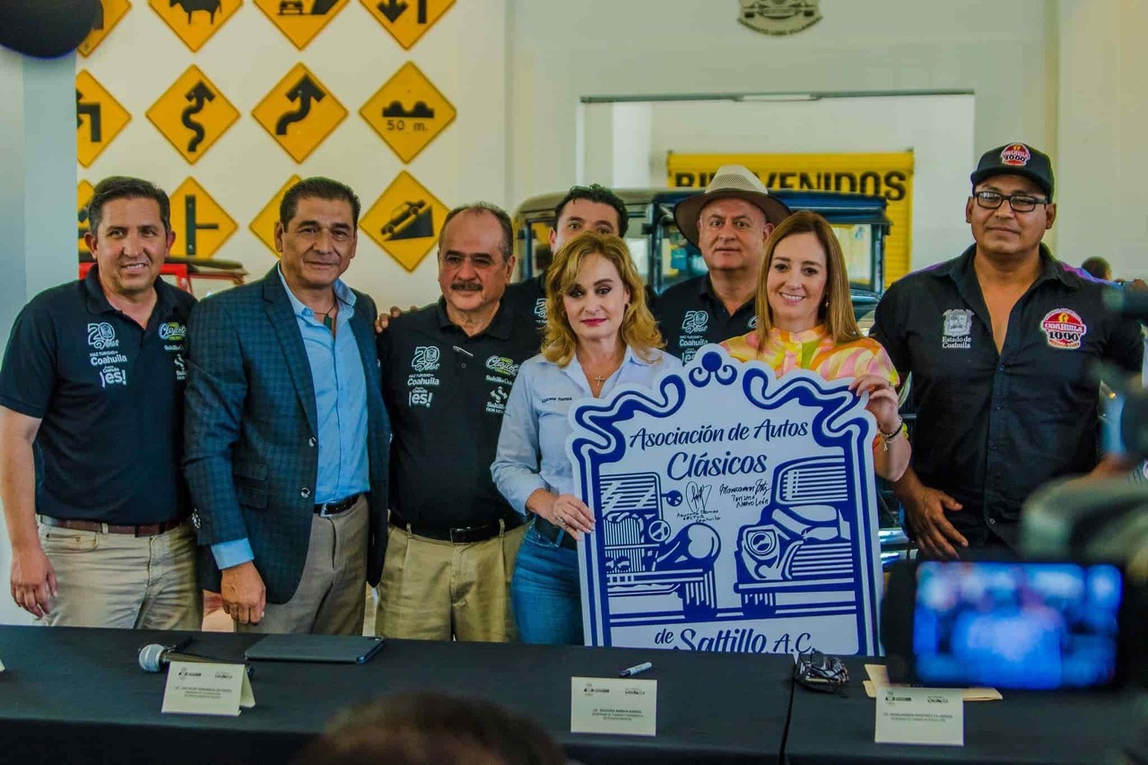 Promueven en Nuevo León Expo Clásicos 2022 y rally Coahuila 1000 Adventure