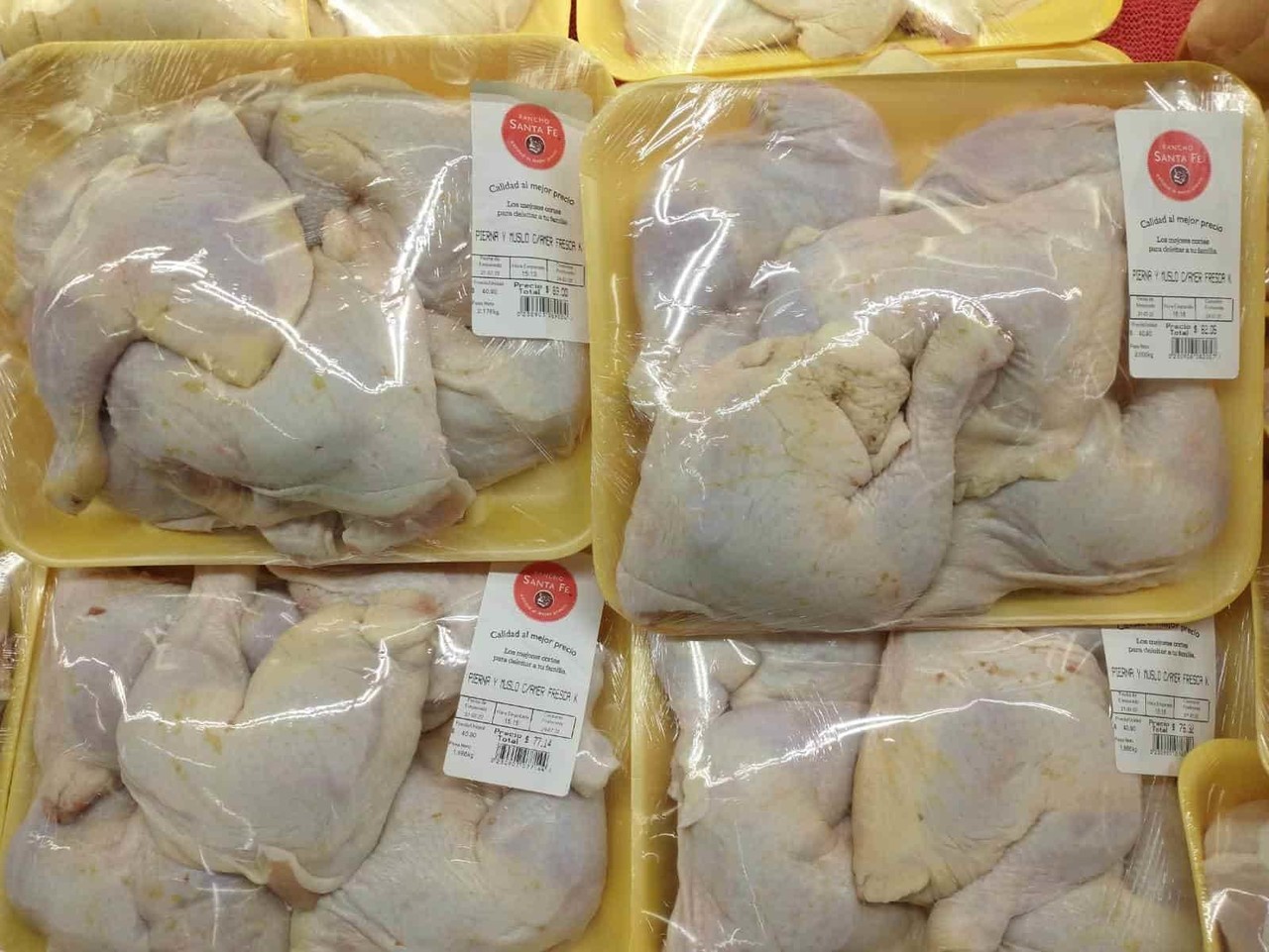 Se dispara el precio del kilo de pollo fresco