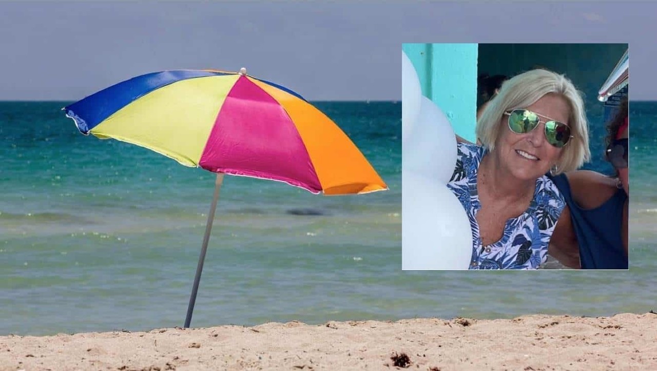 ¡De terror! Sombrilla disparada por el viento mata a mujer en la playa