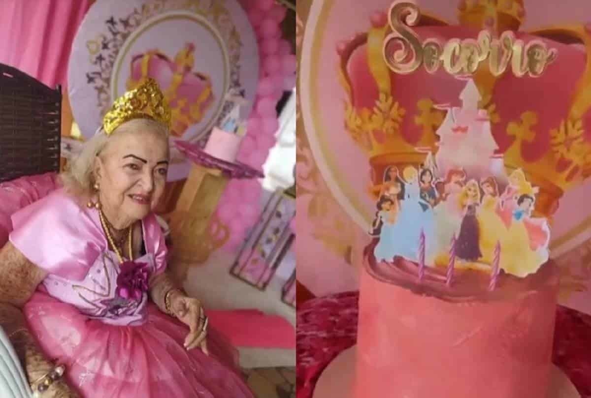 ¡Abuelita cumple su sueño! Celebra su cumpleaños 87 como princesa de Disney