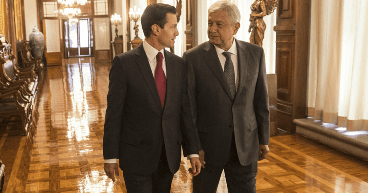Niega AMLO 'venganza' ante investigaciones contra Peña Nieto