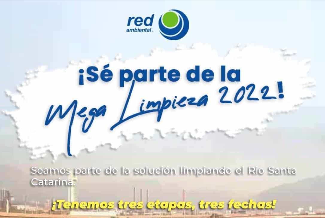 Red Ambiental invita a 'Mega Limpieza' en el río Santa Catarina