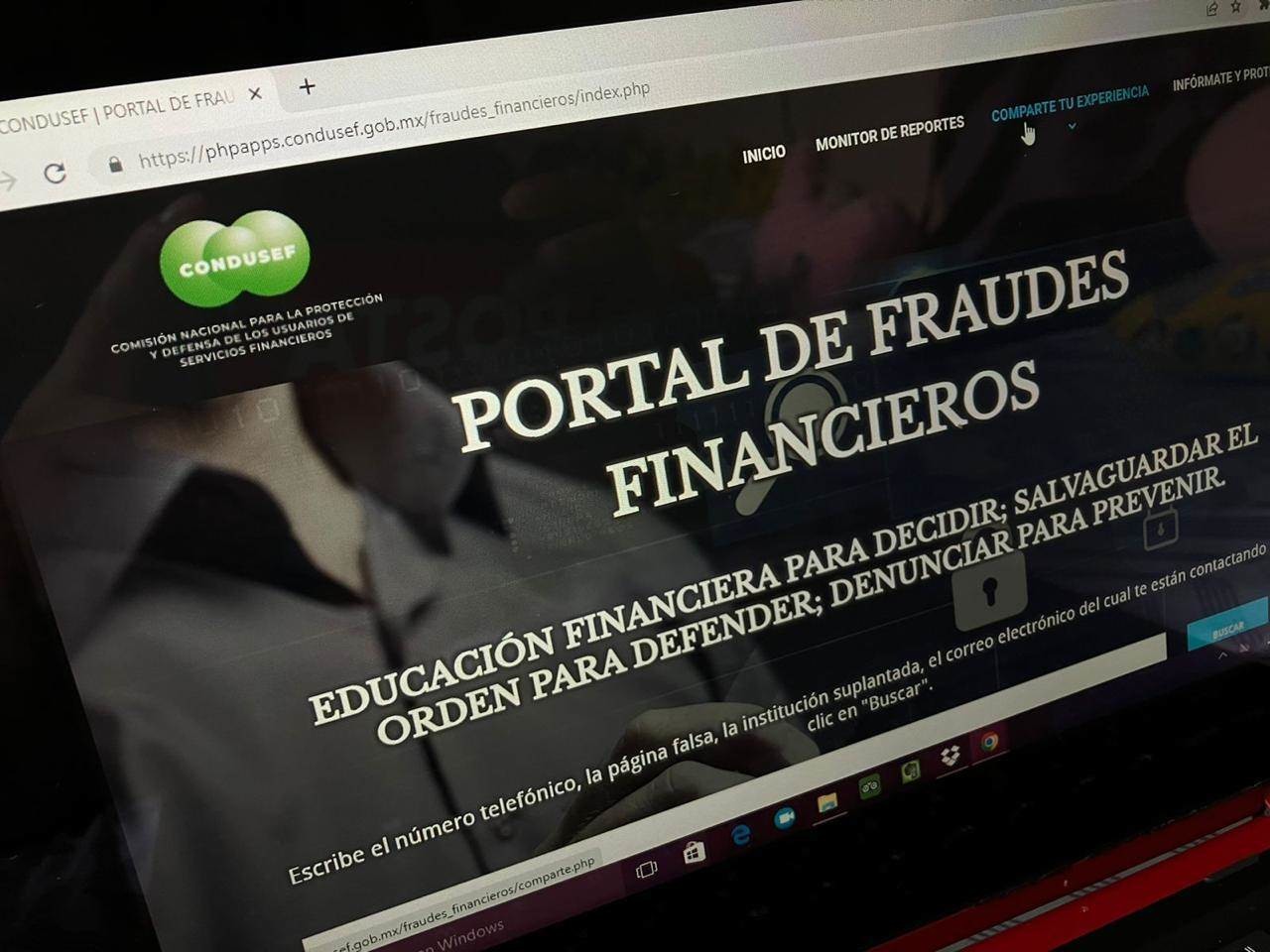 ¡Cuidado con los fraudes financieros!; Condusef te ayuda