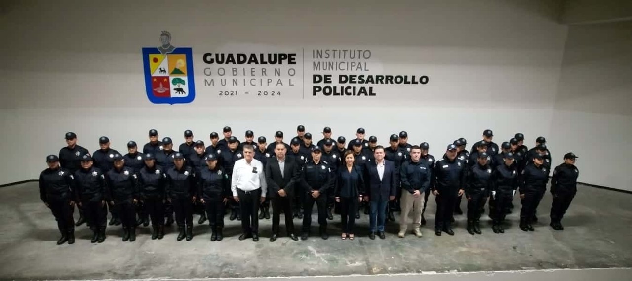 Se incorporan 45 policías más a seguridad en Guadalupe