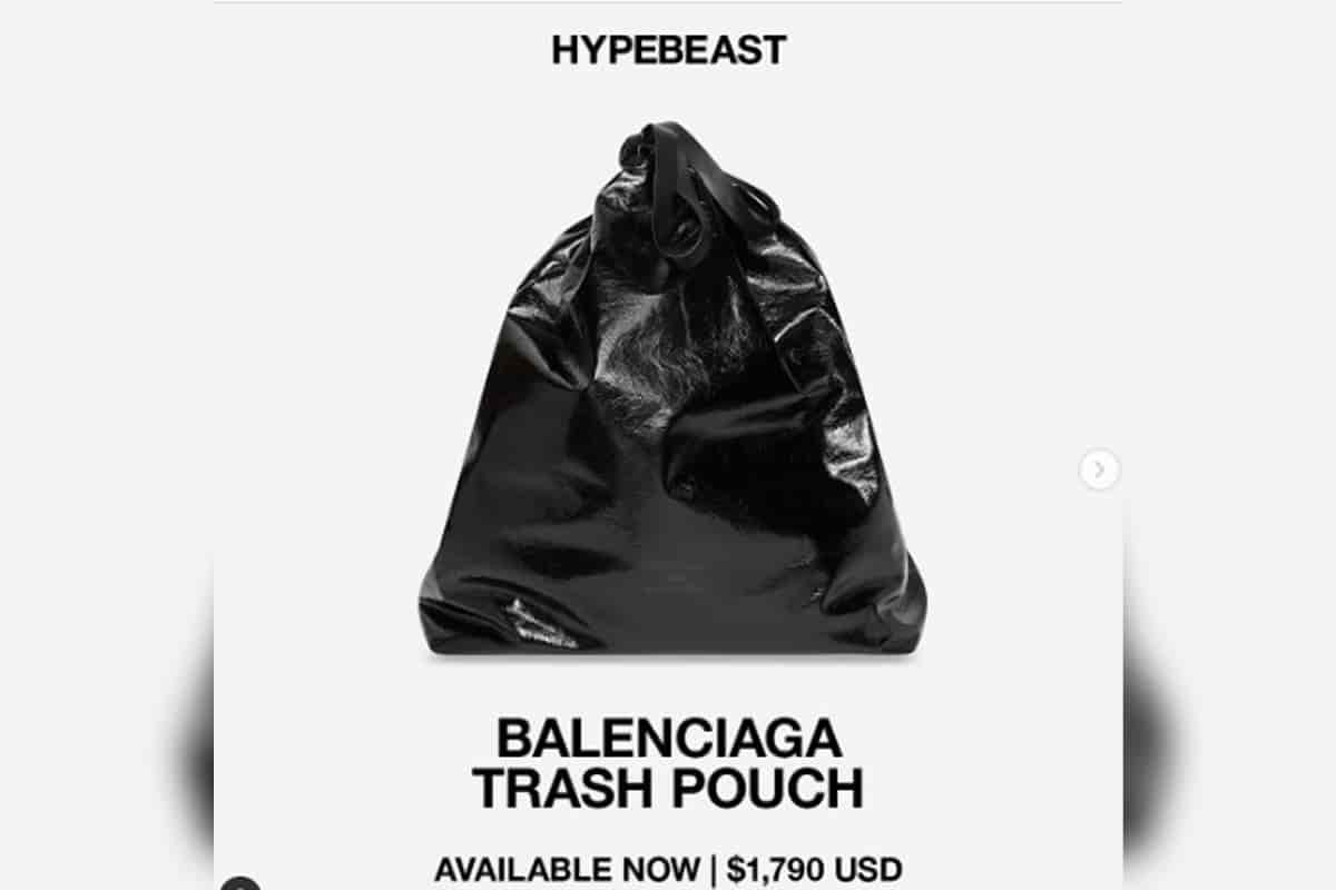 Balenciaga lanza la bolsa de basura más cara del mundo - WHaT Magazine