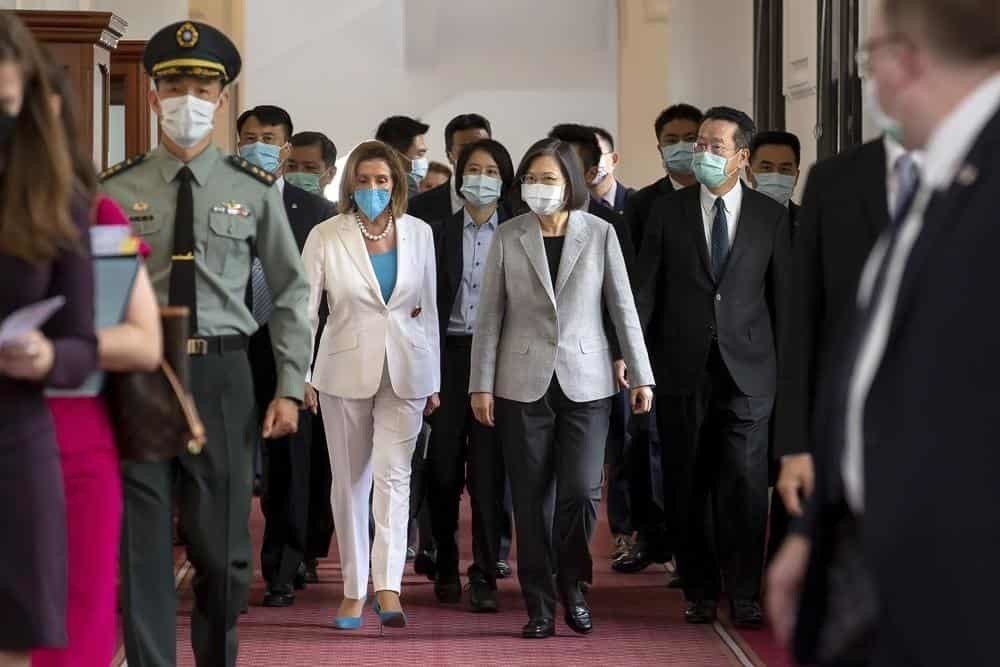 Nancy Pelosi advierte que Estados Unidos no abandonará a Taiwán