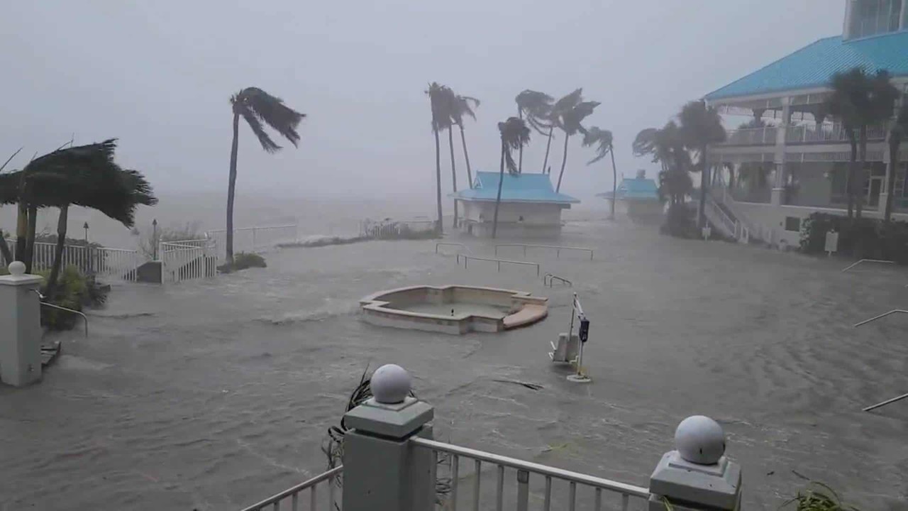 VIDEO: Huracán Ian causa estragos a su paso por Florida