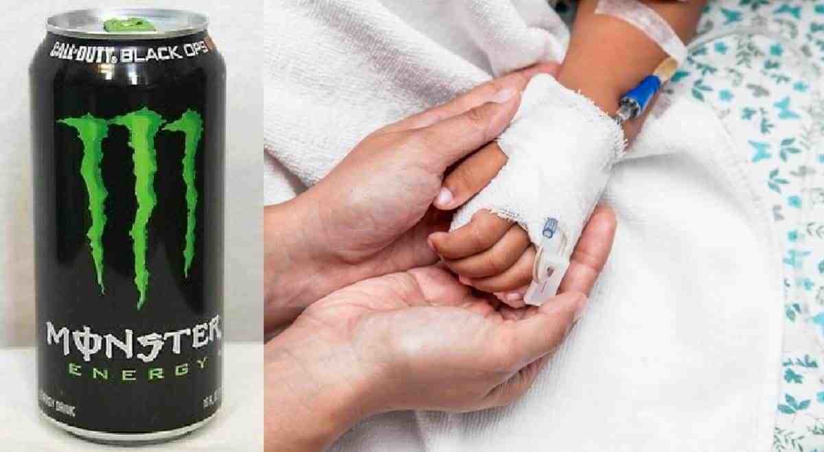 Niño toma bebida energética y queda en coma