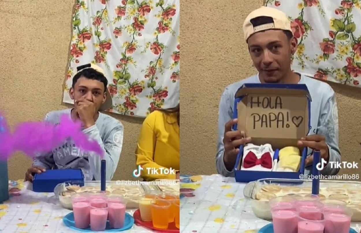 Se le borró la sonrisa: Avisan a joven que será padre en su cumpleaños