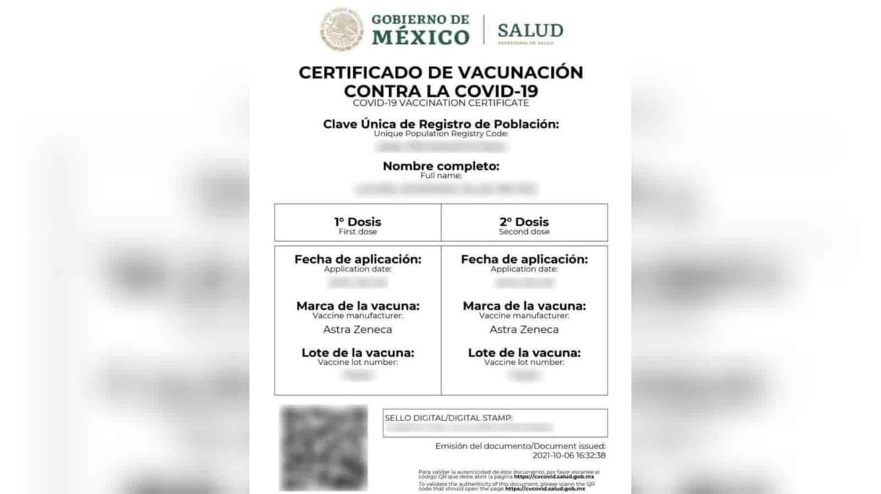 Instalarán módulos en municipios para agilizar certificados de vacunación