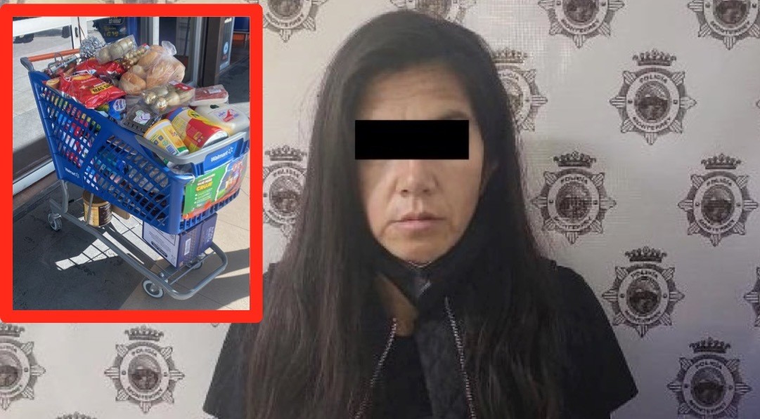 Con carrito lleno! Detienen a mujer que intentó robar en Walmart