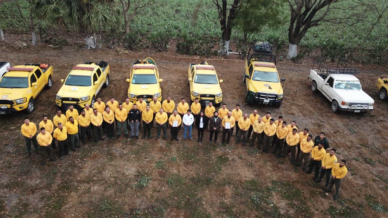 Protección Civil de Nuevo León informó que marzo es un mes de alto riesgo de incendios forestales. Foto. Cortesía