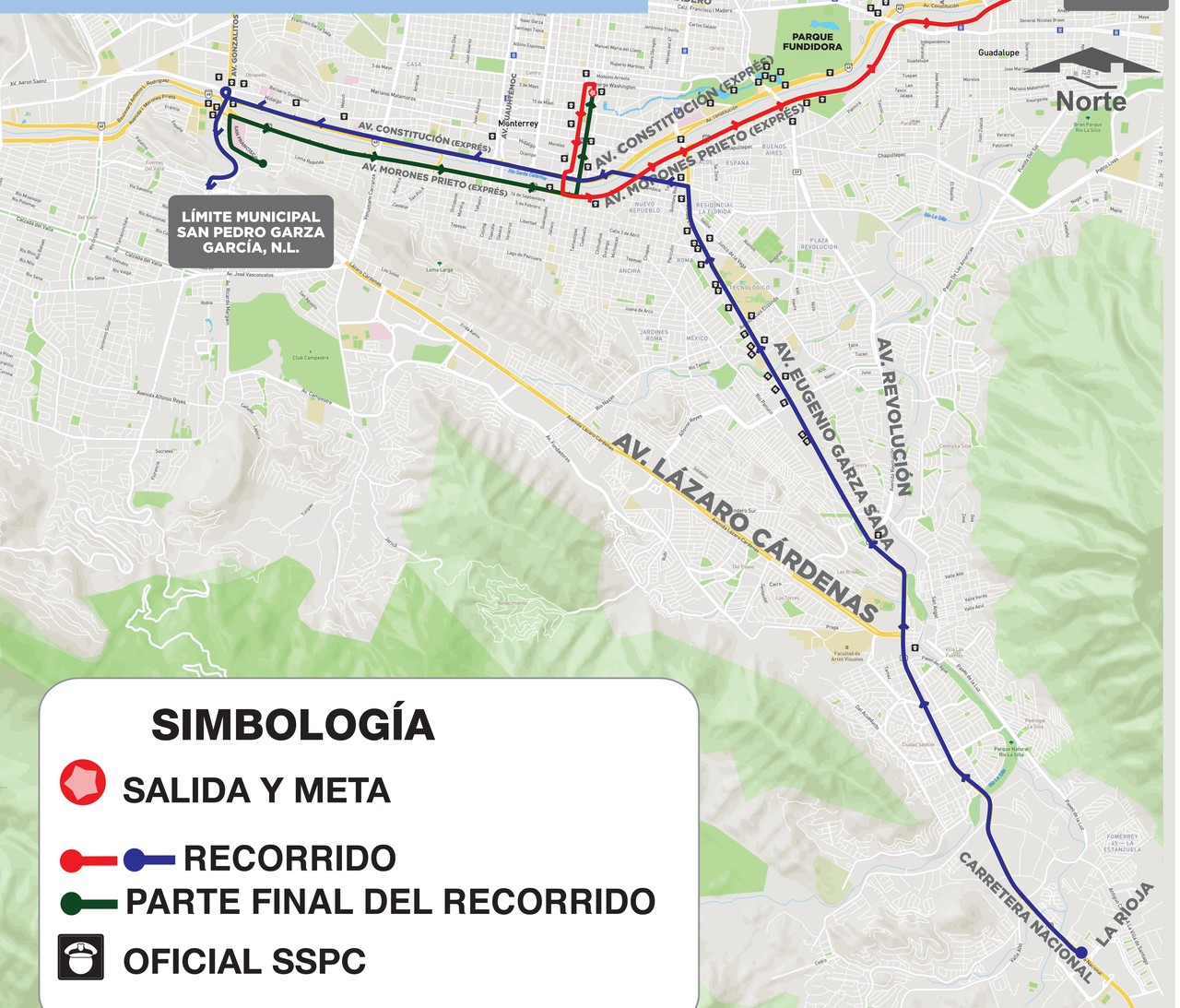 Prepara Monterrey Cierres Viales Por Carrera Ciclista 'Gran Fondo Nueva ...