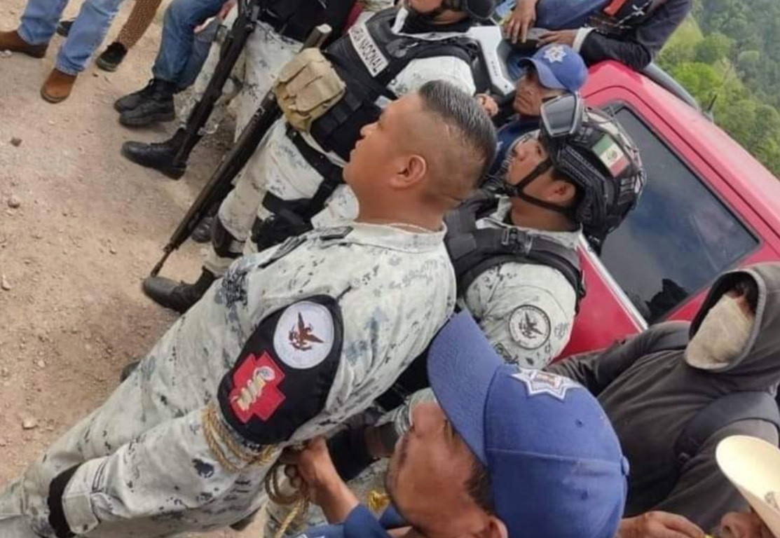 Retienen Y Amarran A Elementos De La Guardia Nacional En Oaxaca Posta