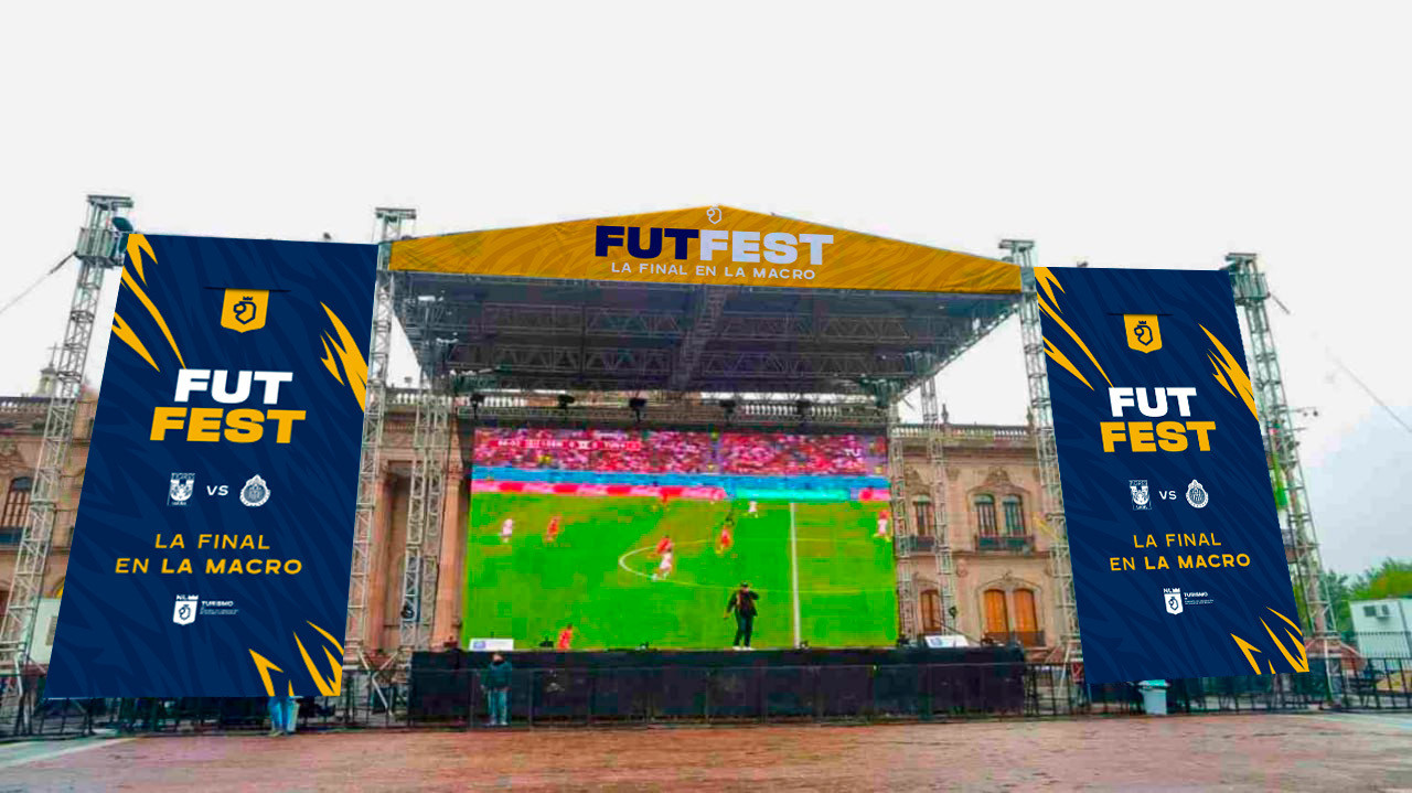 Los regios se prepEl 'Fut Fest' comenzará a las 19:30 horas en la Explanada de los Héroes en la Macroplaza. Foto: Facebook El Gobierno de Nuevo León