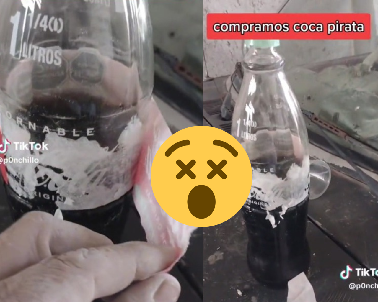 Coca Cola pirata en México. Foto: Captura de pantalla