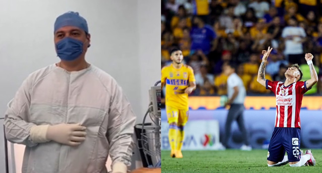 Un médico ofreció una liposucción gratis en caso de que Chivas derrote a Tigres en la final del Clausura 2023.