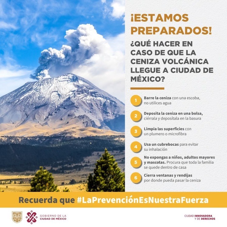La ceniza volcánica en las viviendas, Centro Nacional de Prevención de  Desastres, Gobierno