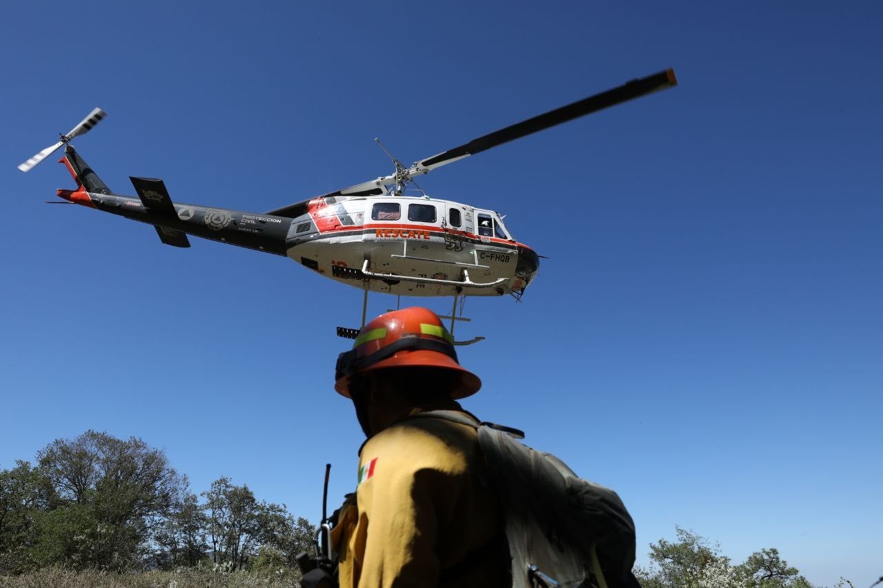 Control Total Del Incendio Forestal En La Sierra De Santa Catarina En El Pajonal Posta Nuevo León 0232