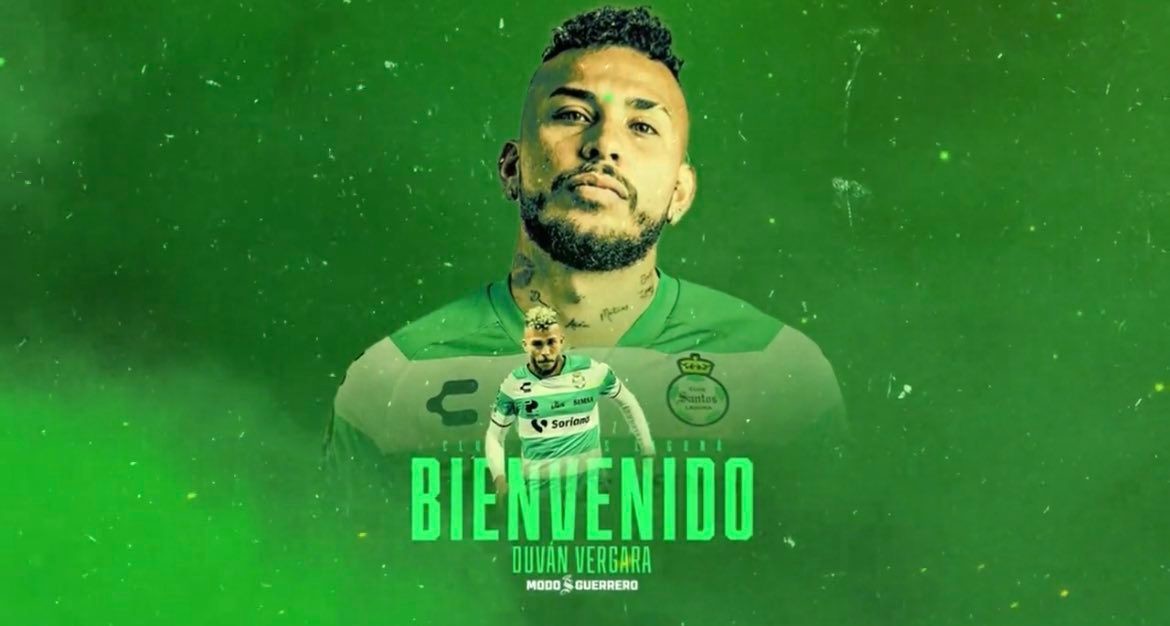 Duván Vergara Fue Anunciado Como Refuerzo De Santos Laguna