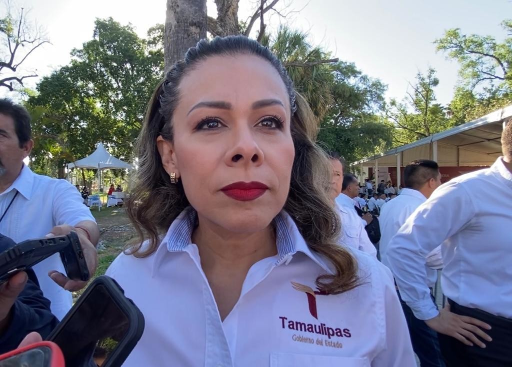 La consejera jurídica del Gobierno de Tamaulipas, Tania Gisela Contreras López, aseguró que los avancez han sido pocos. Foto: Perla Reséndez