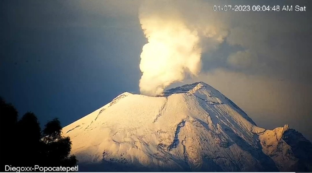 Popocatépetl Arranca El Mes Con Intensa Actividad