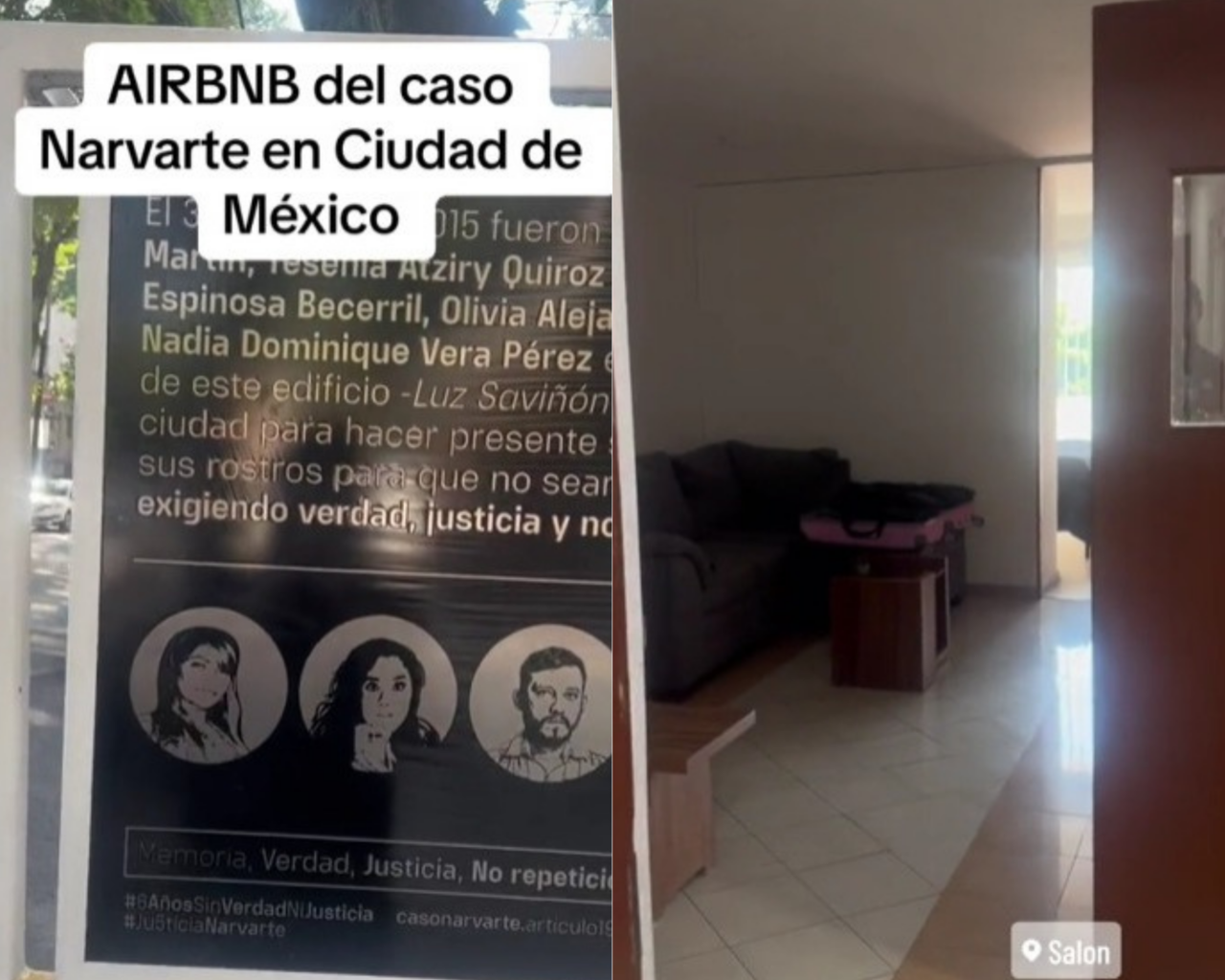 Departamento del multi homicidio en Narvarte es rentado por Airbnb sin revelar pasado trágico. Foto: Captura de pantalla