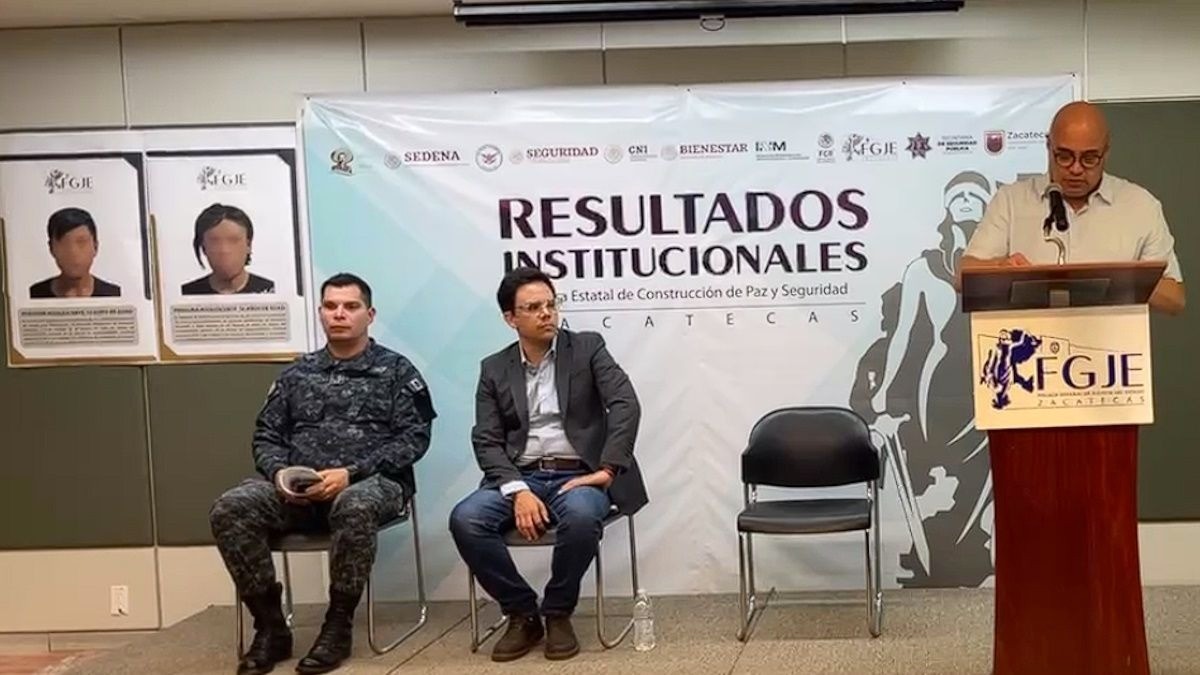 Óscar Alberto Aparicio Avendaño, titular de la Secretaría de Seguridad Pública (SSP) de la entidad, dijo que los detenidos son presuntamente integrantes del Cártel Jalisco Nueva Generación. Foto: Especial.