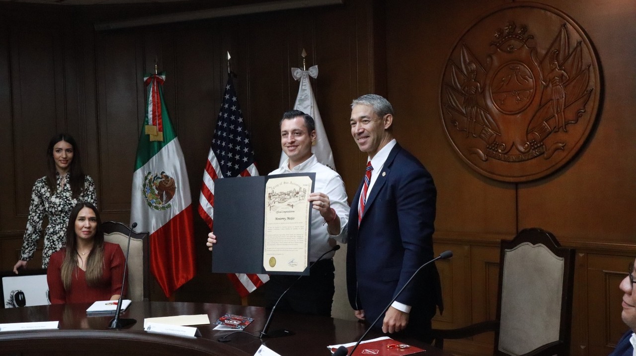 Refrendan Monterrey y San Antonio acuerdo de coordinación