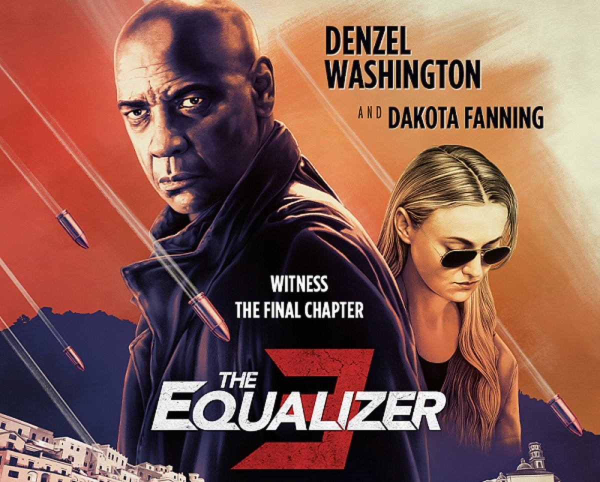 Denzel Washington y Dakota Fanning estelarizan la cinta 'The Equalizer 3'. Foto: Facebook The Equalizer