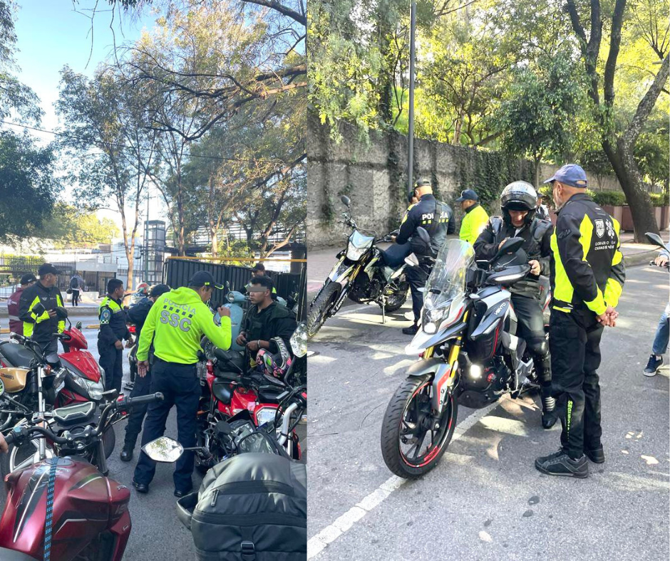 Nuevas Reglas de Tránsito en Motocicletas: 619 Infracciones en Ciudad de México. Foto: SEMOVI