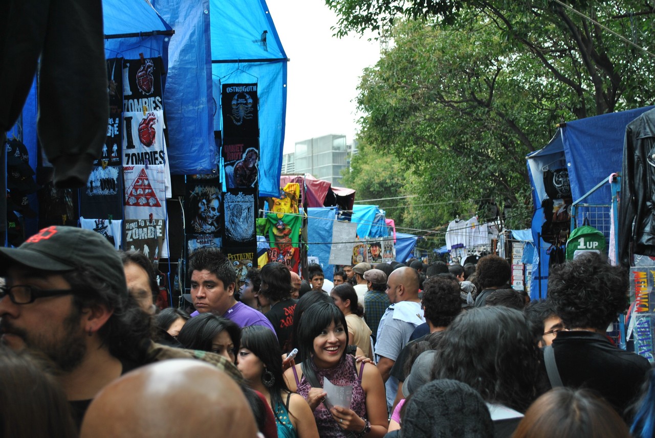 El 'Tianguis del Chopo' es declarado Patrimonio Cultural Inmaterial de la CDMX. Foto: mapcarta