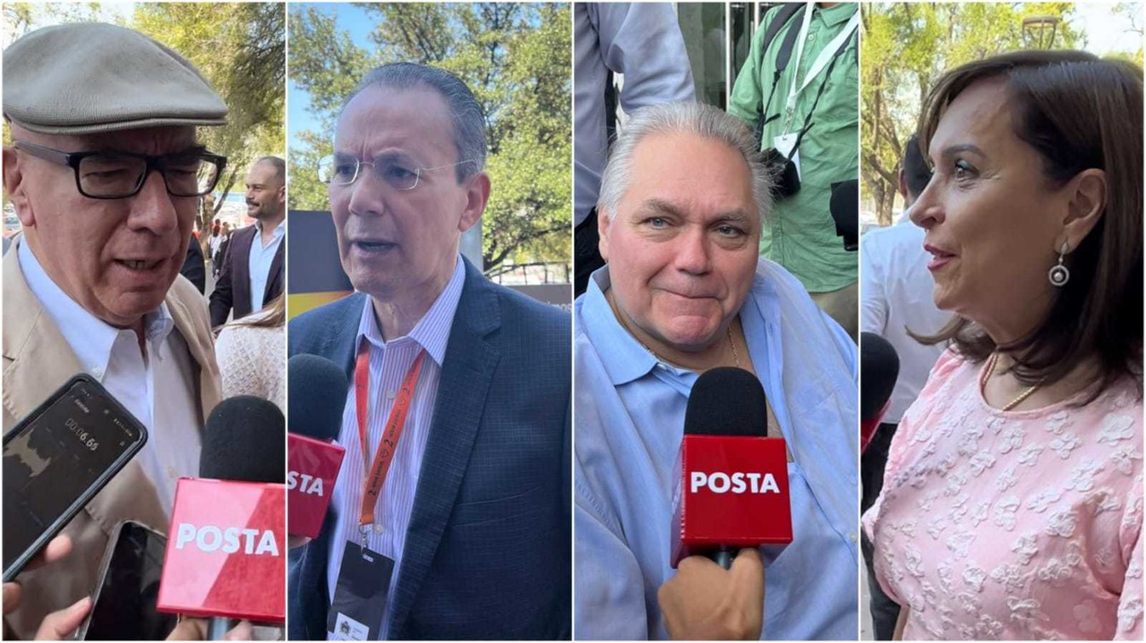 Alcaldes, empresarios y líderes políticos presentes en el Segundo Informe de Colosio en Monterrey
