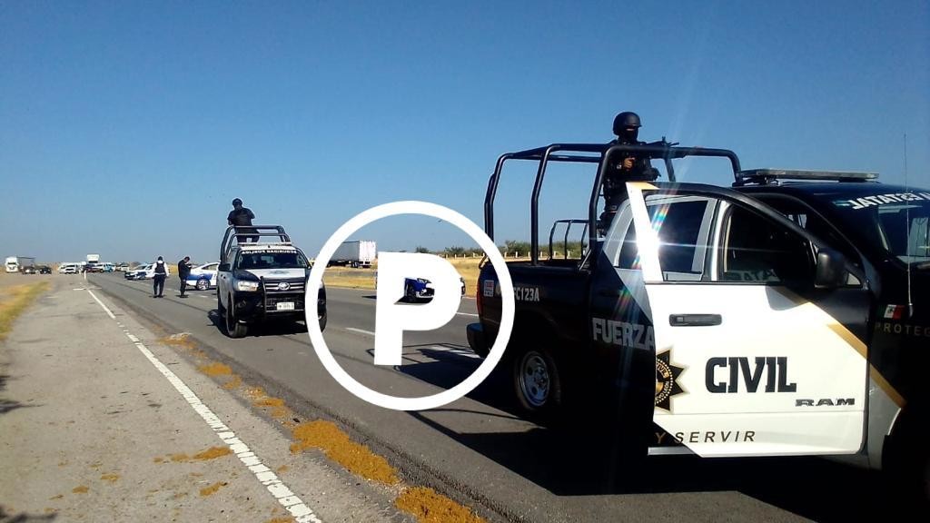Enfrentamientos de Fuerza Civil en Los Aldama y Doctor Arroyo . Foto. Raymundo Elizalde