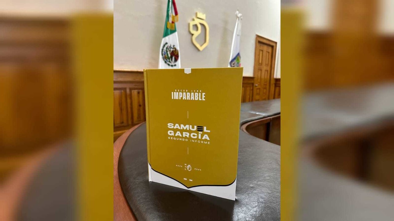 El gobernador de Nuevo León, Samuel García Sepúlveda, publicó su Segundo Informe de Gobierno en el portal https://segundoinforme.nl.gob.mx/.  Foto: Gobierno de Nuevo León