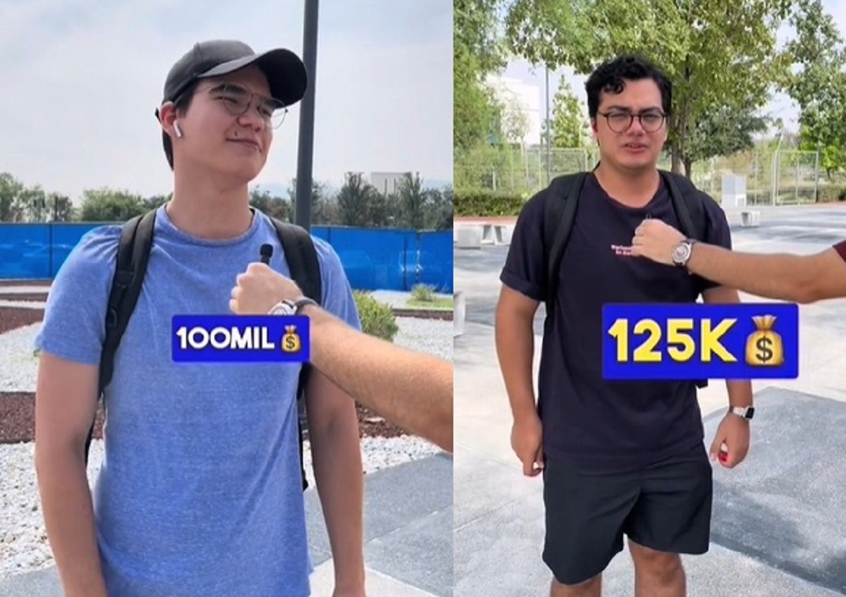 Estudiantes del Tec de Monterrey desean sueldos de 100 a 125 mil pesos en su primer trabajo. Foto: TikTok soydavidhazouri