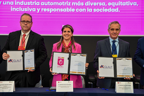 Firman convenio de colaboración Igualdad e Inclusión y el Clúster Automotriz
