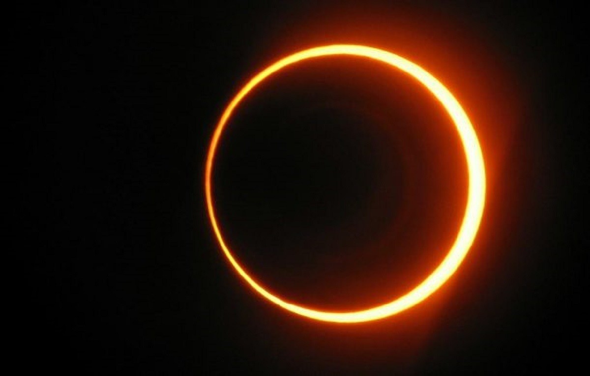 El eclipse anular de sol no debe de verse a simple vista. Foto: Notisistema
