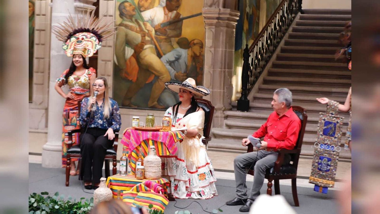 El anunció de la Feria de Nombre de Dios se realizó en el Museo Francisco Villa de Durango. Foto: Cortesía.