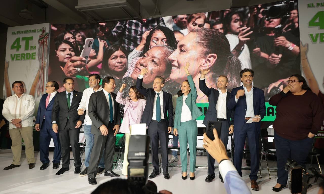 Remix de Rosalía: Partido Verde apoya a Claudia Sheinbaum con 'Despechá' Foto: @Claudiashein