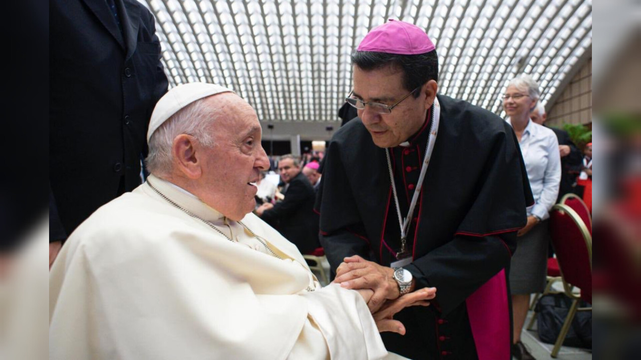 El líder de la Iglesia Católica envió su bendición y buenos deseos para Durango. Foto: Cortesía