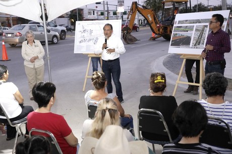 Arranca alcalde Mijes transformación integral de avenida Acueducto en Escobedo